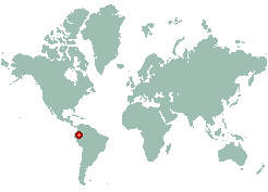 Yubineto in world map
