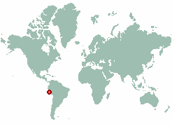 Auquin Huayin in world map