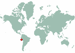 Lima region in world map