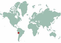 Cecceta in world map